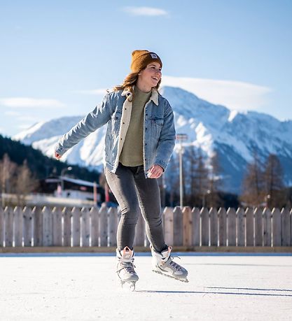 K2 Skøyter - Alexis Ice - Figur Blader - Hvit/Oransje