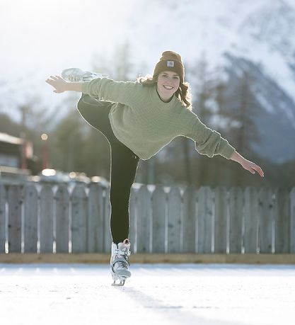 K2 Skøyter - Alexis Ice - Figur Blader - Hvit/Oransje