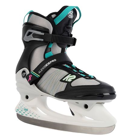 K2 Skates - Alexis Ice Pro - Grau/Türkis