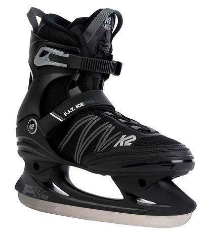 K2 Schaatsen - F.I.T Ice Pro - Zwart/Grijs