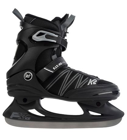 K2 Schaatsen - F.I.T Ice Pro - Zwart/Grijs