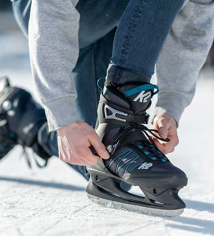 K2 Skautar - F.I.T Ice - Svart/Blár