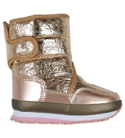 Rubber Duck Winterstiefel - RD Cracked Metallic - Rose Gold