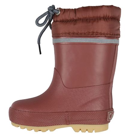 CeLaVi Rubber Boots w. For - Mahogany