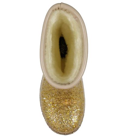 Petit by Sofie Schnoor Rubber Boots w. Lining - Beige w. Glitter