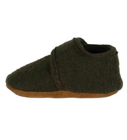 En Fant Slippers - Wool - Raisin