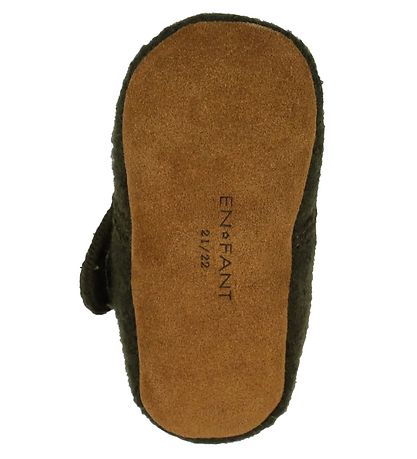 En Fant Slippers - Wool - Raisin