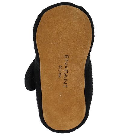 En Fant Slippers - Wool - Black