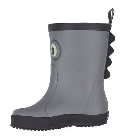 CeLaVi Rubber Boots - Frozen Gray w. Print