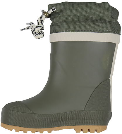 Pom Pom Thermo Boots - Hunter Green