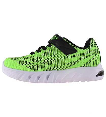 Skechers Shoe w. Light - Flex-Glow Elite - Lime Black