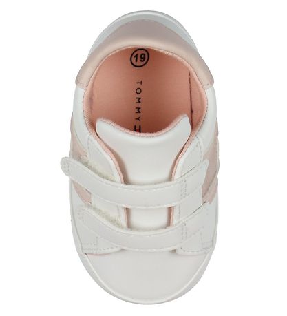 Tommy Hilfiger Innerskor - Velcro - White/Blue