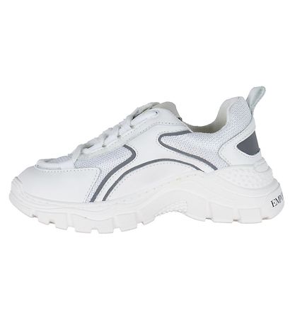 Emporio Armani Shoe - White/Silver