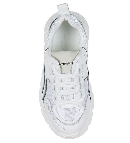 Emporio Armani Shoe - White/Silver