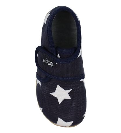 Living Kitzbhel Pantoffels - Marineblauw m. sterren