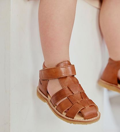 Angulus Sandals - Cognac