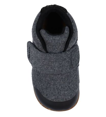 Woden Inniskór - Kim - Felt - Dark Grey Melange