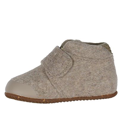 Woden Inniskór - Kim - Felt - Beige Melange
