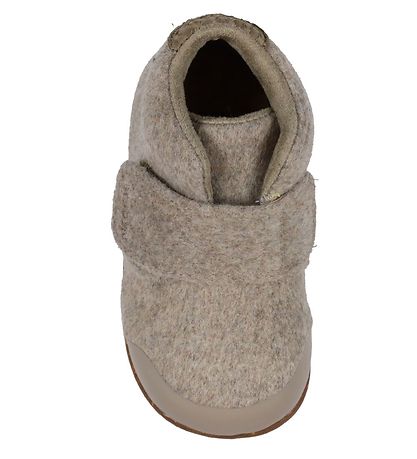 Woden Inniskór - Kim - Felt - Beige Melange