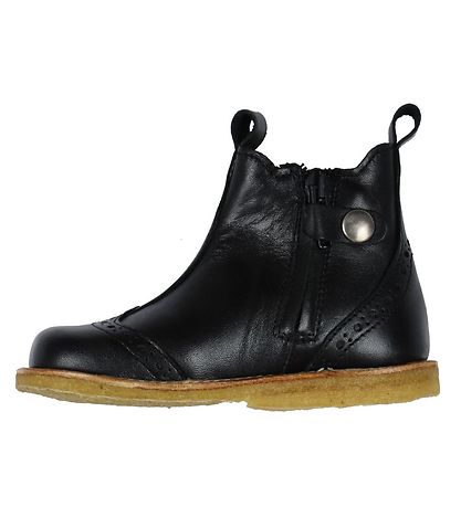 Angulus Boots - Black w. Zipper