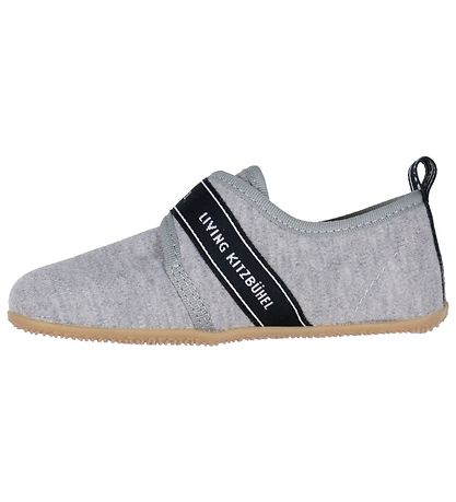 Living Kitzbühel Slippers - Light Grey w. Logo