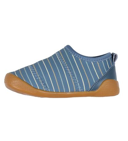 Wheat Beach Shoes - Shawn - Bluefin Thin Stripe