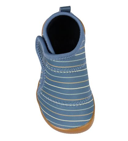 Wheat Badeschuhe - Shawn - Bluefin Thin Stripe
