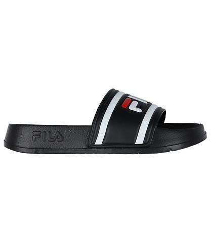 Fila black flip flops on sale