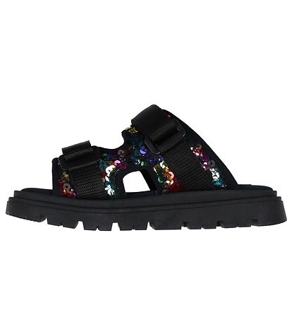 Dolce & Gabbana Sandals - Black w. sequins