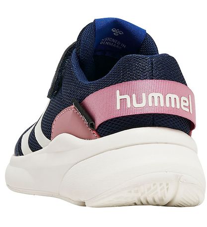 Hummel Skór - Ná 250 - Endurunnið Tex Jr - Black Iris/Bleikt