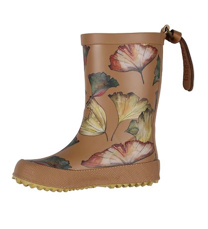 Bisgaard Rubber Boots - Camel Flowers