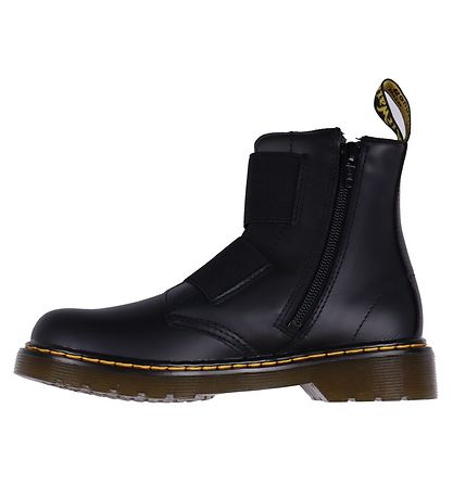 Dr. Martens Stígvél - 1460 Elastic J - Svart
