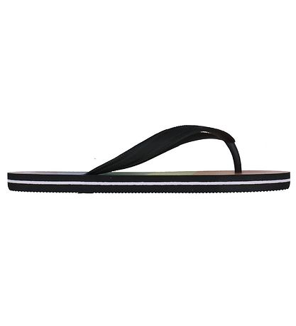 Levis Flip Flops - South Beach 2.0 - Black/Rainbow