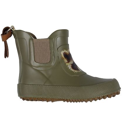 Bisgaard Rubber Boots - Card - Green w. Raccoon