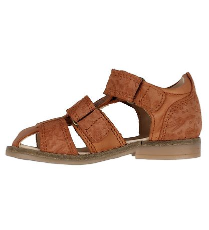 Wheat Sandals - Macey - Amber Brown w. Pattern
