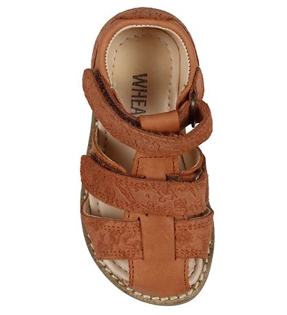 Wheat Sandals - Macey - Amber Brown w. Pattern