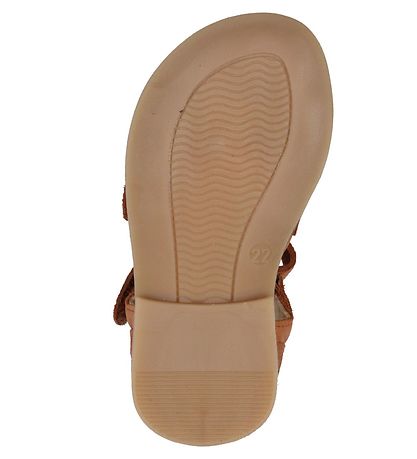 Wheat Sandals - Macey - Amber Brown w. Pattern