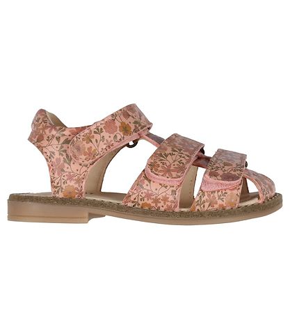 Wheat Sandals - Addison - Rose Sand Flowers