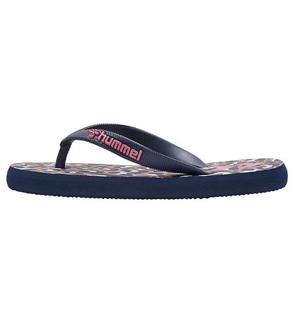 Hummel Flipflops - Flip Flop Jr- Black Iris/Leopard