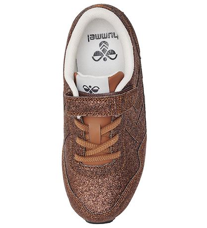 Hummel Skór - Reflex Glitter Jr - Kopar