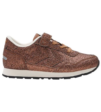 Hummel Skór - Reflex Glitter Jr - Kopar