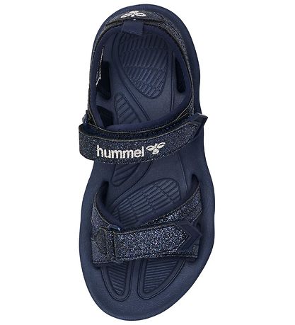 Hummel Sandals - Sport Glitter Jr - Black Iris