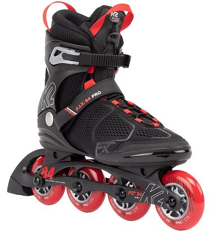 K2 Rollerskates - F.I.T 84 Pro - Black/Red - Inliner