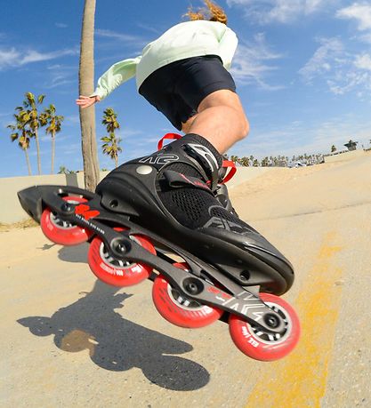 K2 Rollerskates - F.I.T 84 Pro - Black/Red - Inliner