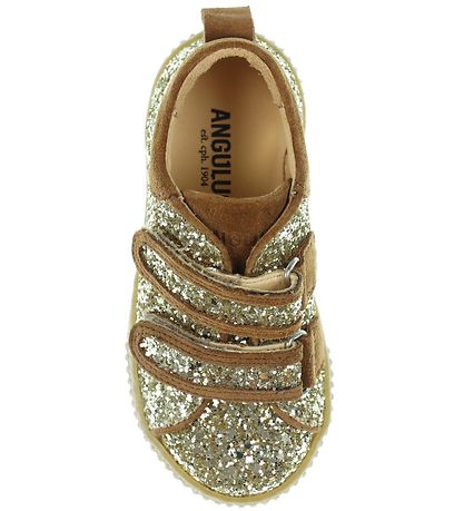 Angulus Sneakers - Ester - Champagne w. Glitter/Suede