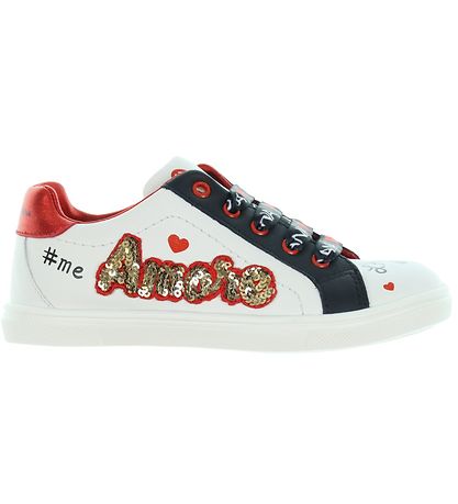 Dolce & Gabbana Schuhe - Dolls Special - Weiß m. Print