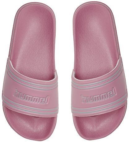 Hummel Flip Flops - Pool Slide JR - Heather Rose