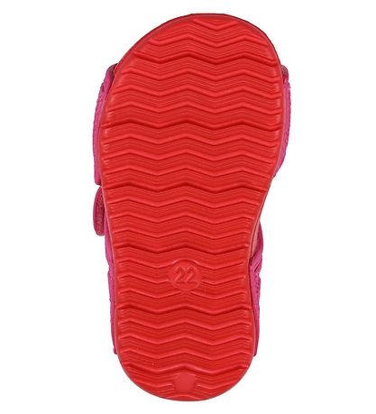 BECO Badslippers - Roze/Rood