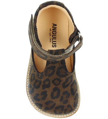 Angulus Prewalker Sandals Sandals - Brown Leopard
