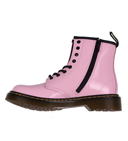 Dr. Martens Boots 1460 J Patent Lamps Pale Pink KW NO